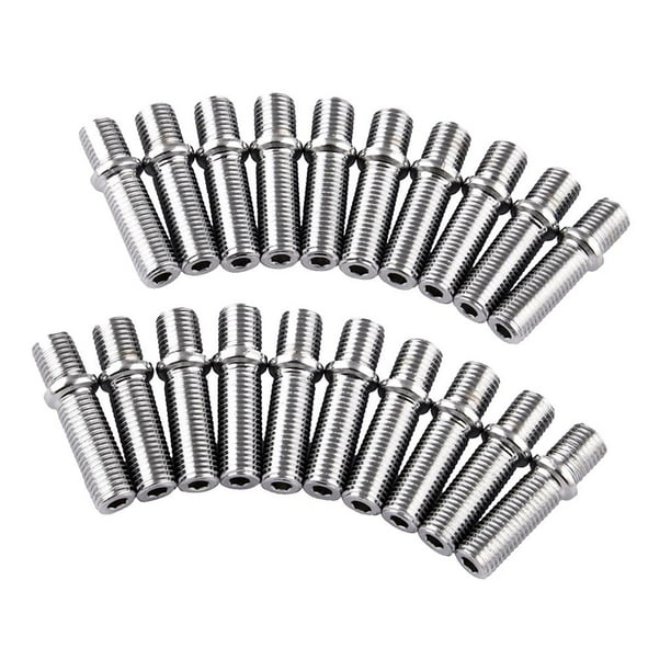 20x Extended Wheel Stud Conversion M12x1.5 to M12x1.5 Studs Adapter Kit 50mm 20x Extended Wheel Stud Conversion M12x1.5 to M12x1.5 Studs Adapter Kit 50mm